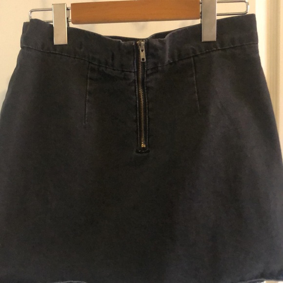 Forever 21 black jean skirt - Picture 2 of 3